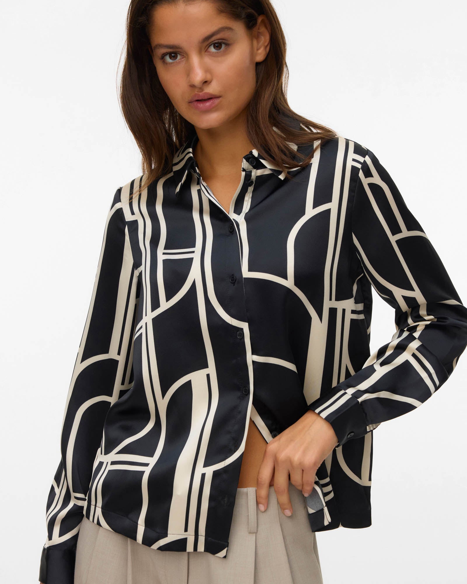 VMHADLEY PRINTED SHIRT